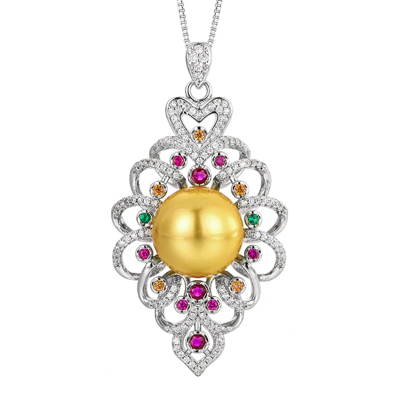 New Style Jewelry Necklace Pearl Natural Australian White Pearl South Sea Pearl Women's Fashion High-end Elegant Wholesale