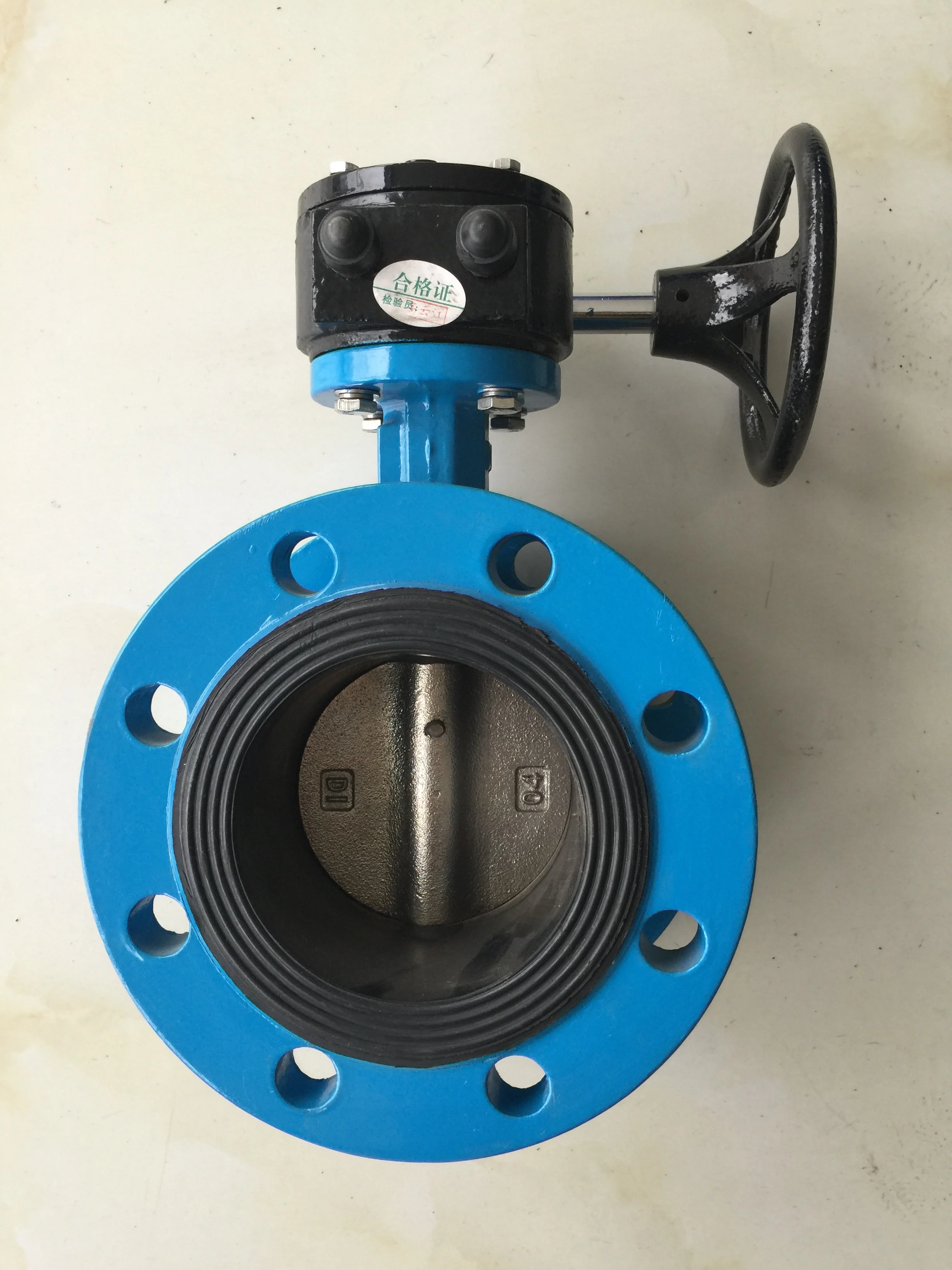 High Temperature Double Eccentric Stainless Steel Worm Gear Hard Seal Flange Butterfly Valve Electric Actuator