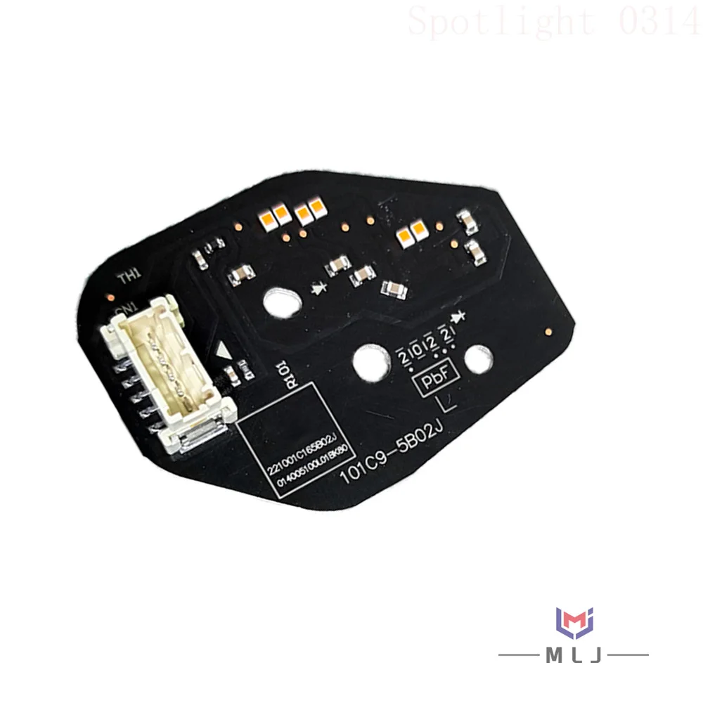 For Ford Ranger T9 2023 2024 Low-Spec LED Headlight Chip Amber Yellow Light Angel Eye Chip DRL Board Car Accessories
