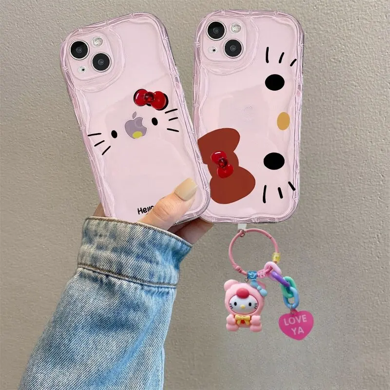 Hello Kitty Case For Samsung Galaxy A06 A05 A05S A53 A33 A52 A72 A73 A13 A12 A31 A51 A71 A04E A04 A50 A30 A03 Core A21S A22 A23