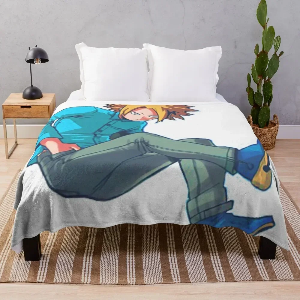 

Kaminari Denki Throw Blanket Portable Lightweight Blanket for Travel Camping