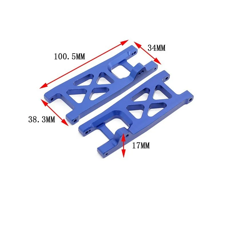 Przednie tylne ramię zawieszenia do serii 1/10 ECX 2WD Ruckus Torment Ax Brutus Circuit AMP MT RC Car Upgrade Parts