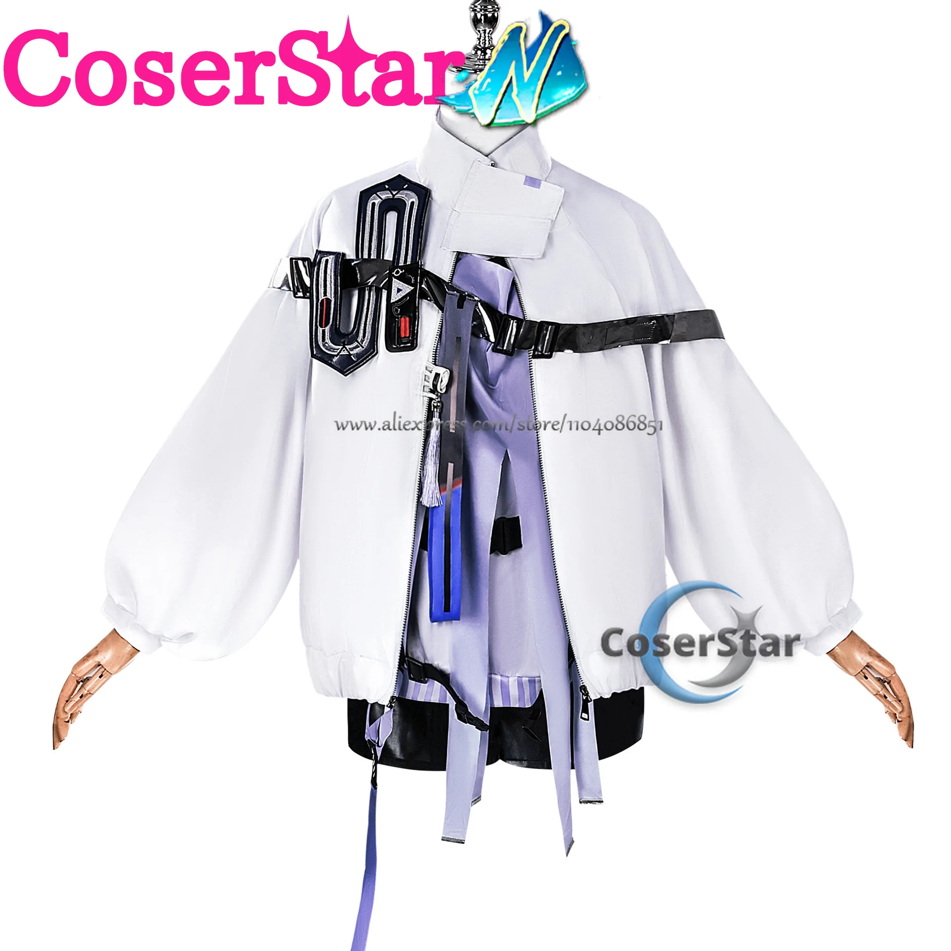 Anime Arknights Contrail Costume Cosplay Contrail Abito Cosplay Carnevale Comic Animazione Parrucca da festa Scarpe