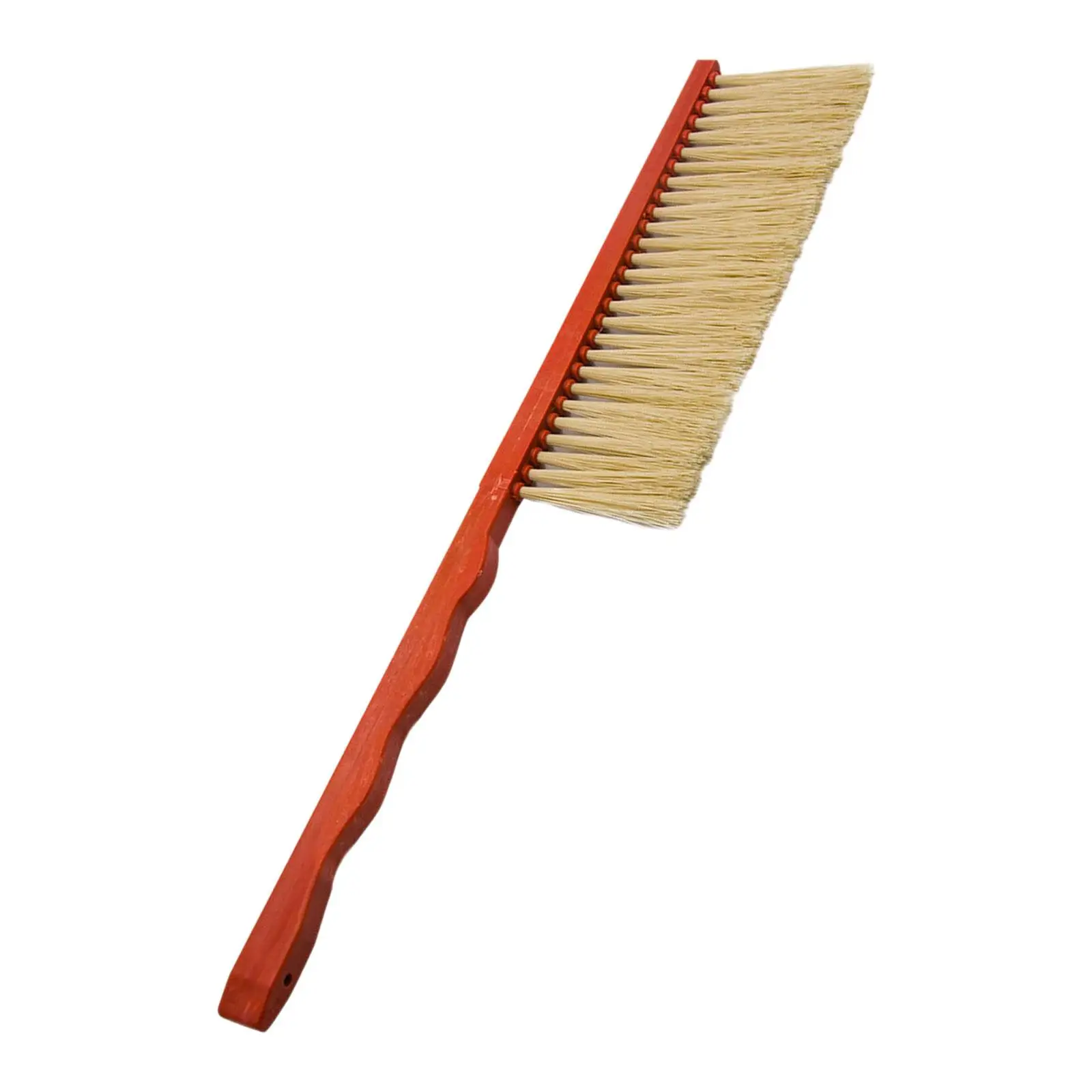 

Beekeeping Brush Beehive Brush Long Handle Sturdy Professional Bee Sweeping Tool Beehive Cleaning Tool Single Row Bee Brush
