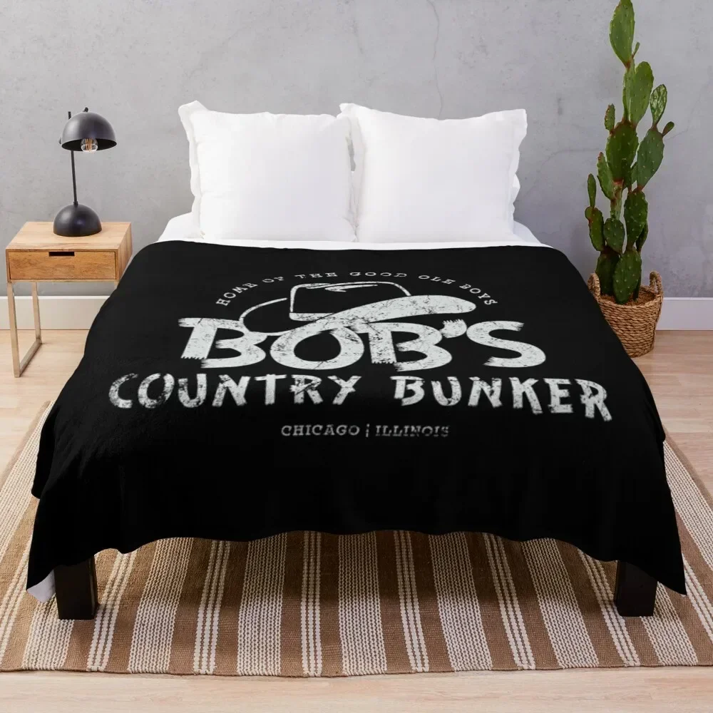 Bob's Country Bunker - Blues Brothers Throw Blanket Personalized Gift blankets ands Luxury Polar Blankets