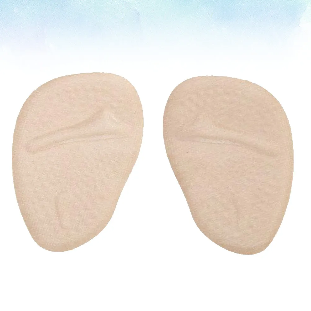 4Pcs Non-Slip Silicone High Heel Shoe Mats Half Sole Inserts Soft Breathable Front Pad Transparent Comfortable