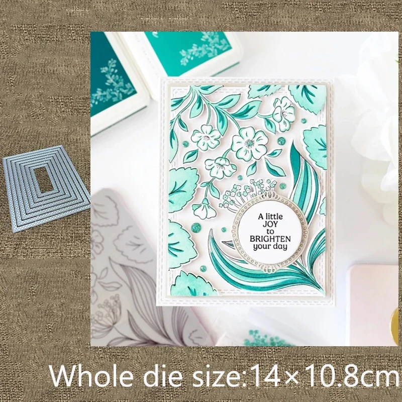 

New Design Craft Metal stencil mold Cutting Die frames decoration scrapbook die cut Album Paper Card Craft Embossing