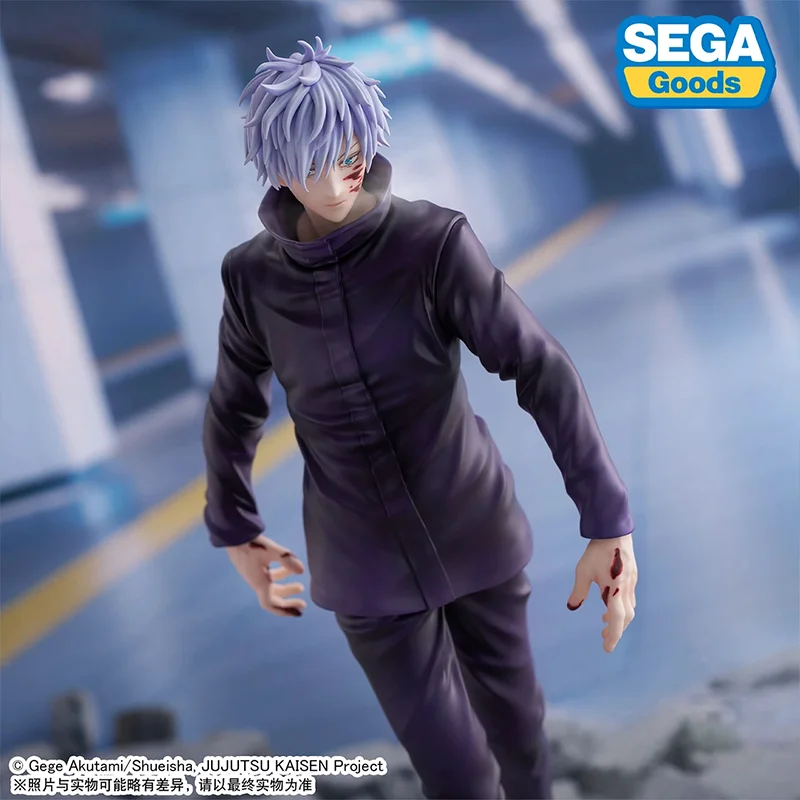 Echte Originele Sega Jujutsukaisen Luminasta Satoru Gojo In Voorraad Desktop Ornament Anime Figuur Model Collector Beeldje Speelgoed