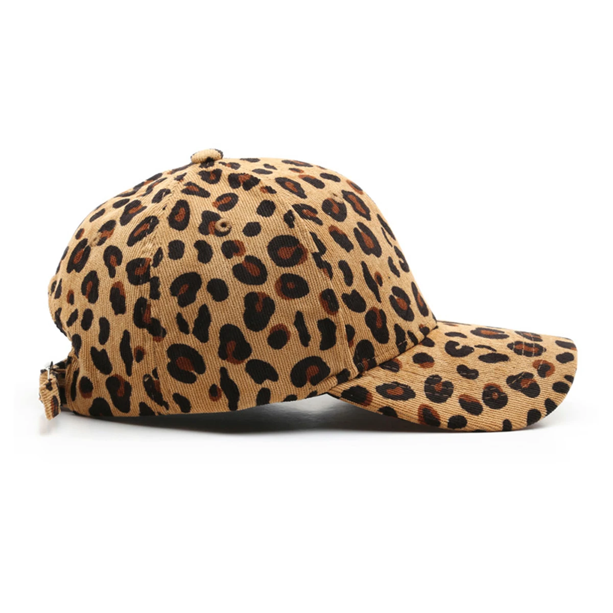 IL KEPS Leopard Corduroy Women\'s Winter Hat Women\'s Baseball Cap Snapback Hip-Hop Cap Accessories Cotton Plain Female BQM363