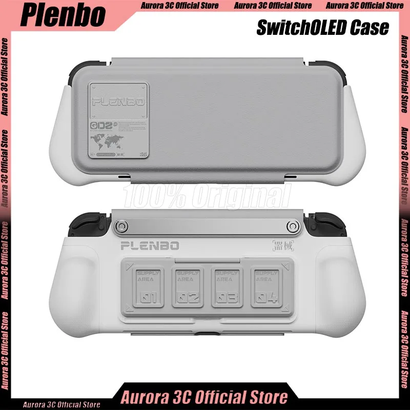 

Plenbo Защитный чехол для всего тела G-Case Gripshield для Switch OLED Чехол с защитой от падения Магнитная передняя крышка для NS OLED Аксессуары