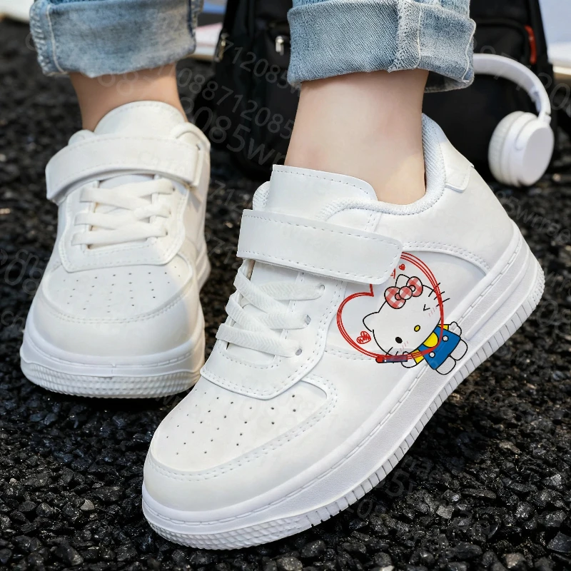 أحذية أطفال مشهورة لعيد الميلاد لعام 2025 للأولاد والبنات من جلد البولي يوريثان قابلة للتنفس أحذية للطلاب الشباب هدية #2