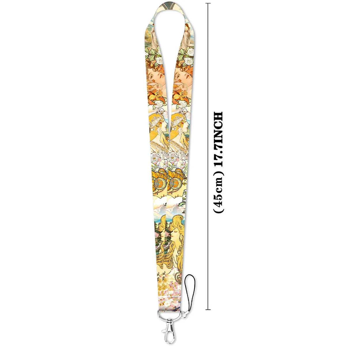 Cartoon Credential Holder Cute Lanyards for Key Neck Strap For Card Badge Gym Keychain Keyring Accessories DIY Gifts Decorations