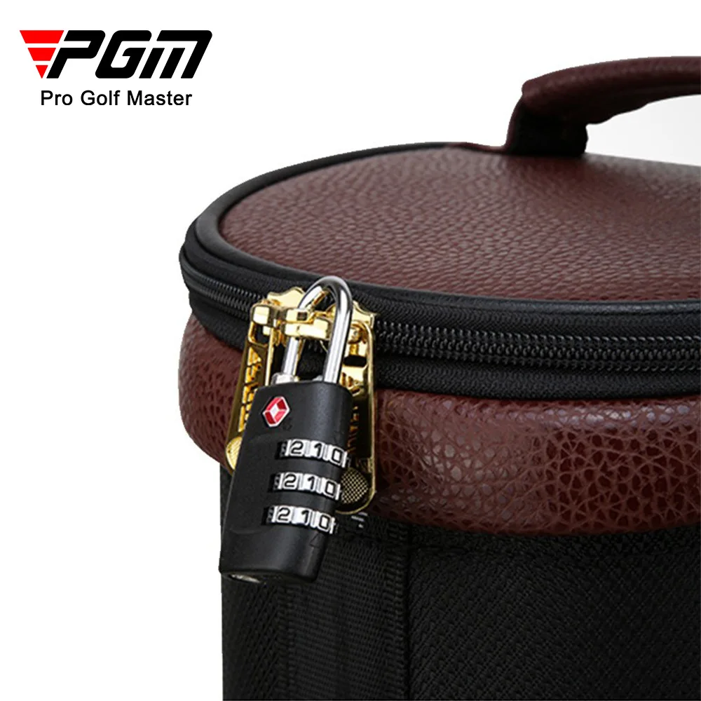 PGM Golf Retractable Ball Bag, Men's Ball Bag, Multifunctional Consignment Air Bag Leather Face Club Bag Manufacturer
