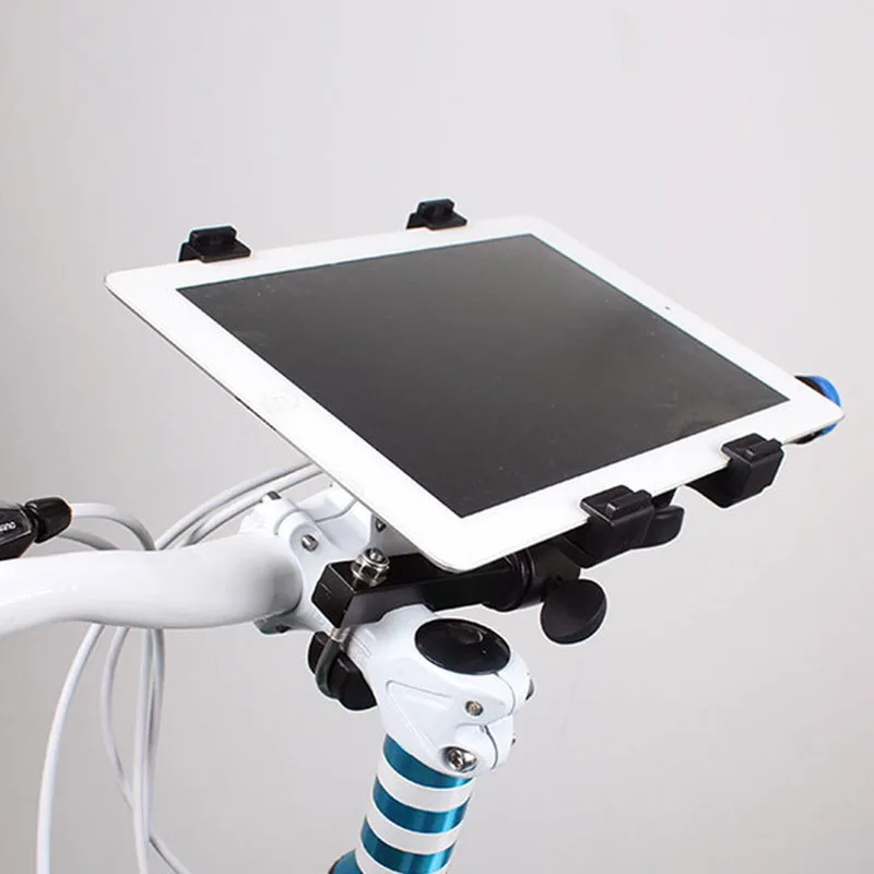 ABS Bike Bracket Accessories Black For IPad Holder Mount Replacement Support Durable Portable Practical Useful