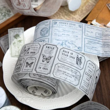 Bandes Adhésives Décoratives pour Scrapbooking, Masquage, Rappel de Mémoire, Papier Autocollant Japonais, DIY Bricolage, 1 Pièce/1Lot