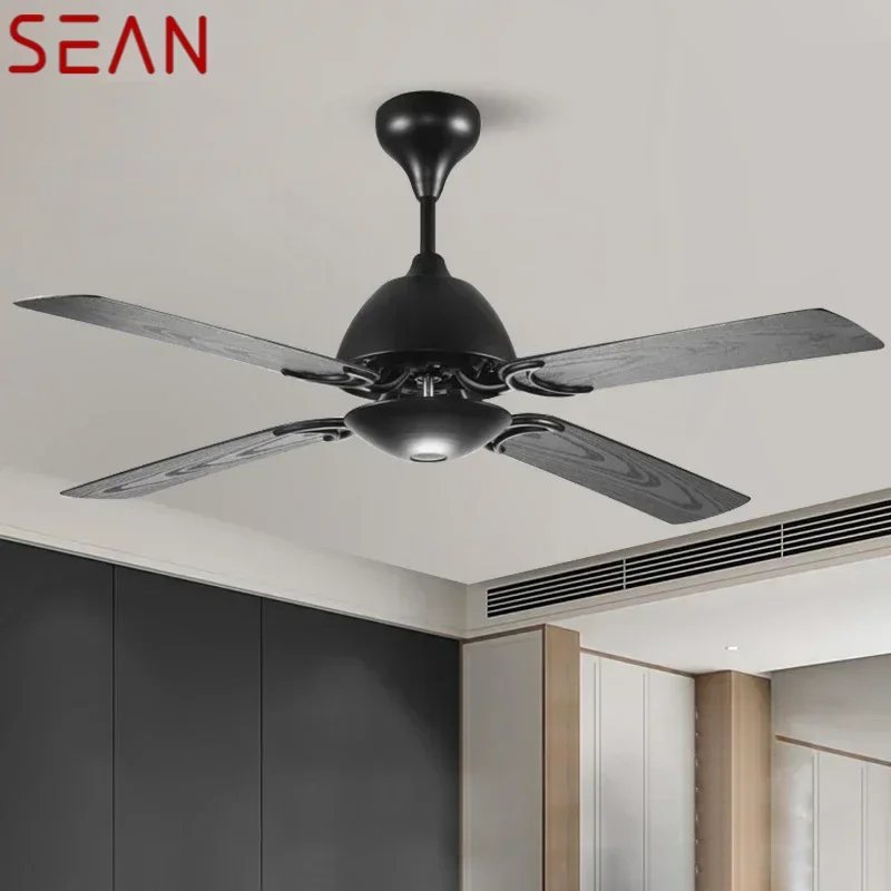 SEAN Nordic Without lights Ceiling Fan Modern Minima lism Living Room Bedroom Study Cafe Hotel