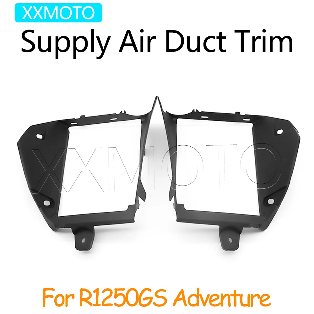 

For BMW R1250GS Adventure R 1250GS R1250 1250 GS ADV Air Intake Cover Unpainted Motorcycle Supply Air Duct Trim Accessories