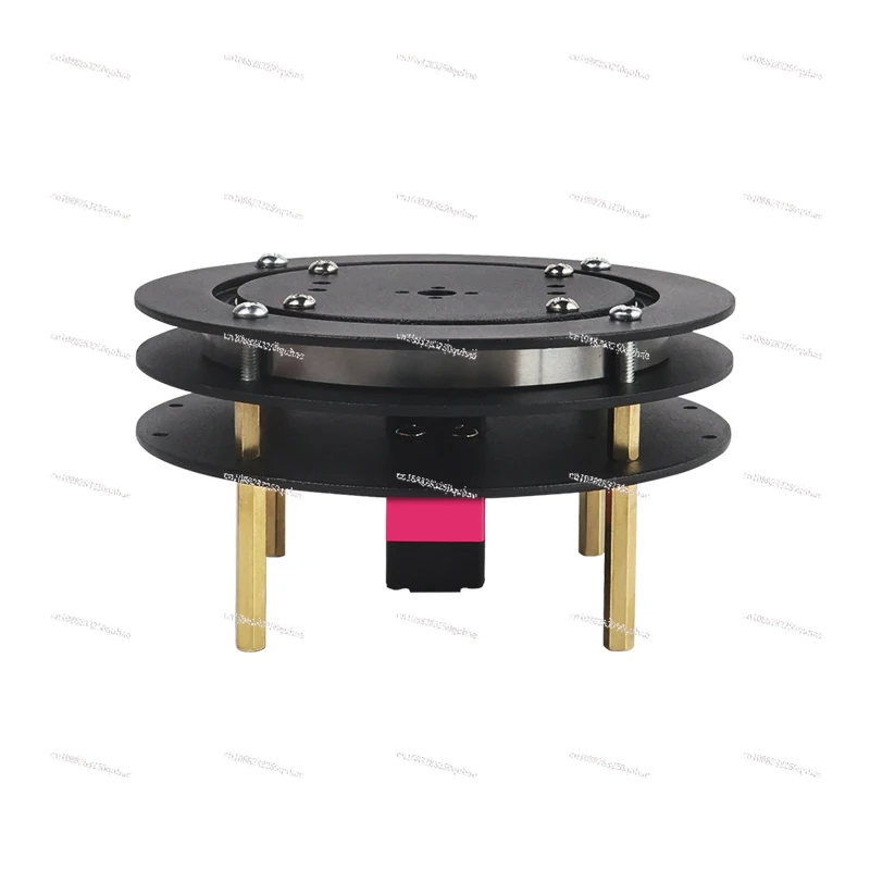 

Two-dimensional electric servo gimbal turntable robotic arm round electric turntable 360 ° rotation accessories