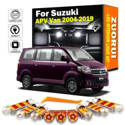 ZUORUI Canbus LED Interior Map Dome Light Bulbs Kit For Suzuki APV Van 2004-2013 2014 2015 2016 2017 2018 2019 Car Accessories