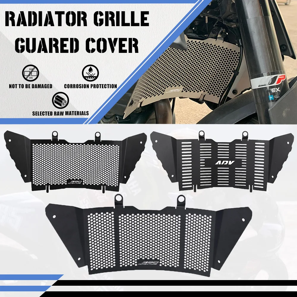 

2024 Motorcycle Accessories FOR 390ADV 390 ADVENTURE 2019 2020 2021 2022 2023 CNC Radiator Guard Protector Grille Grill Covers