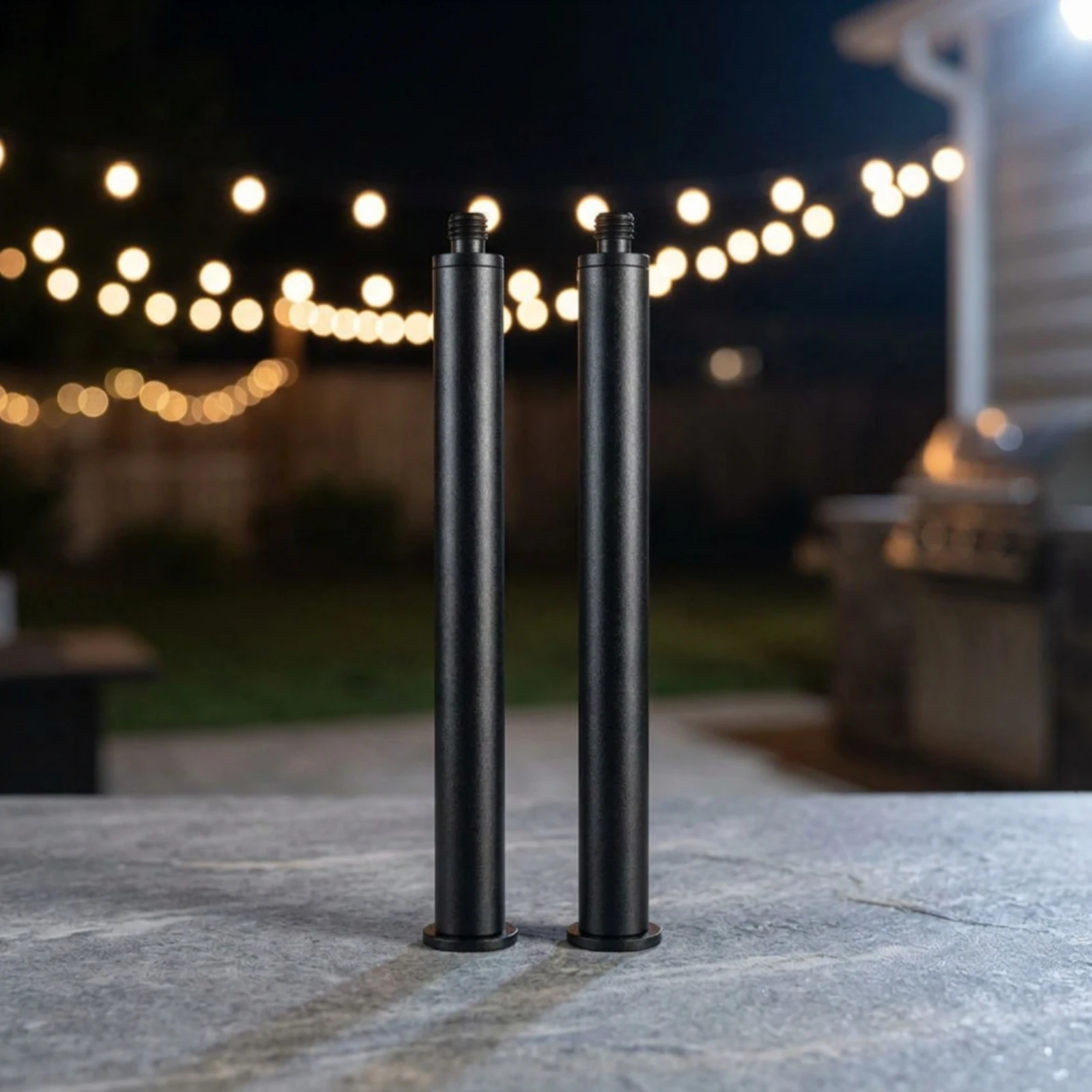 2 Pieces Lamp Rack Extension Rod Compact Hardware for Campers, Camping, Outdoor Cooking