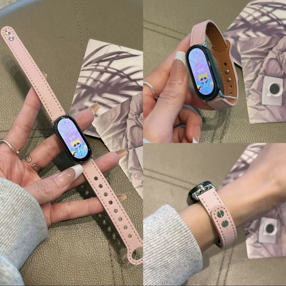 Double Nails Leathe…