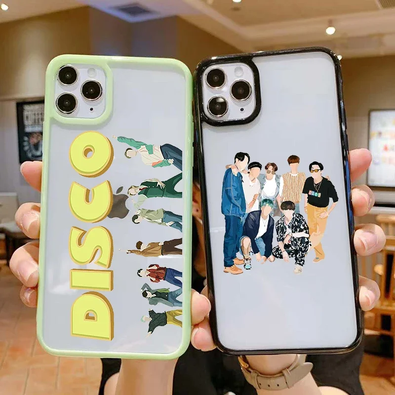 Cute Kpop Song \'Life Goes on\' Phone Case for IPhone 13 XS MAX 11 12 Pro 7 8 Plus 14 15 XR Case Dynamite Clear Hard Cover Coque