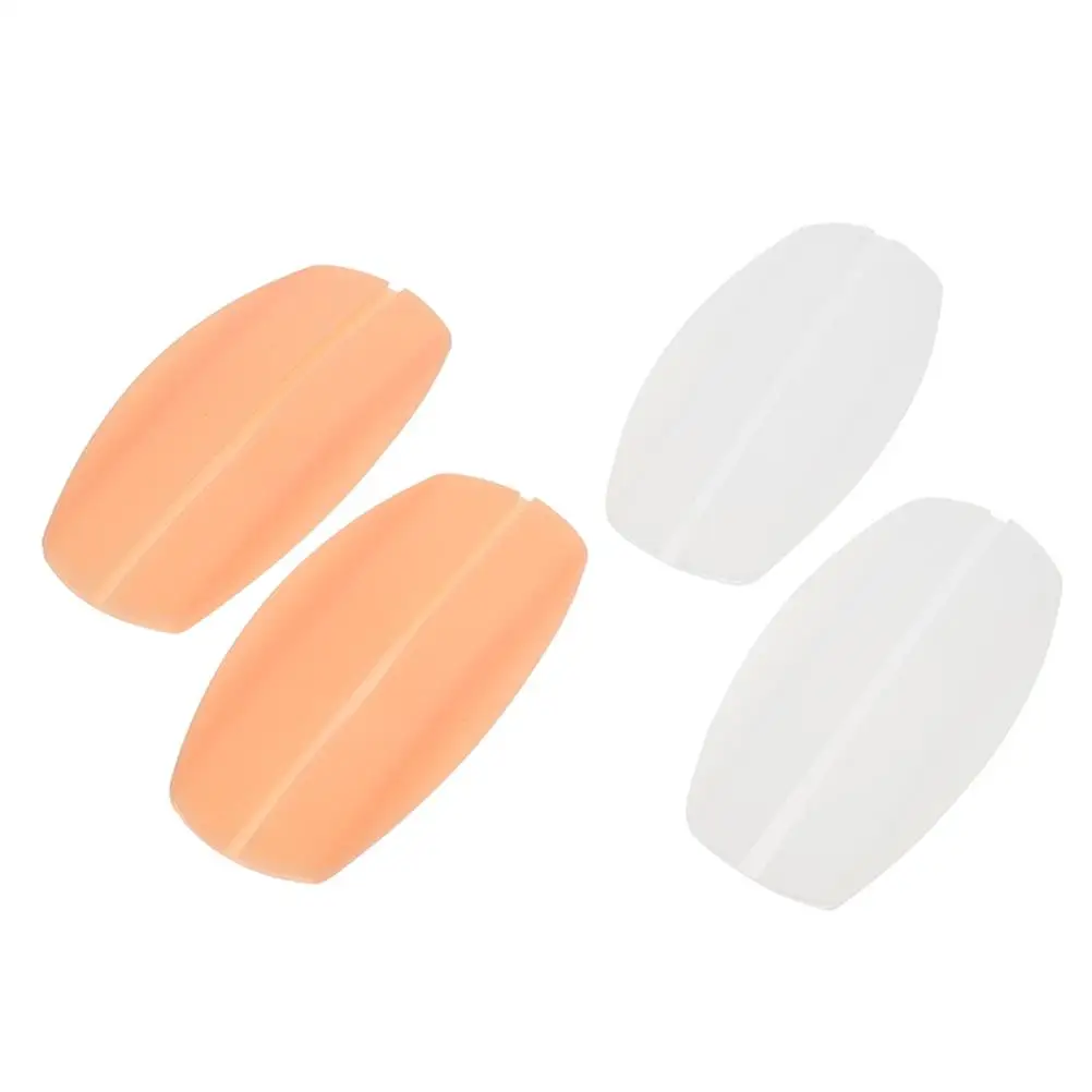 2 Pairs Silicone Shoulder Pads Cushions Suit Clothing Dress Backpack Strap Multifunction Driving Silica Gel Sports Woman