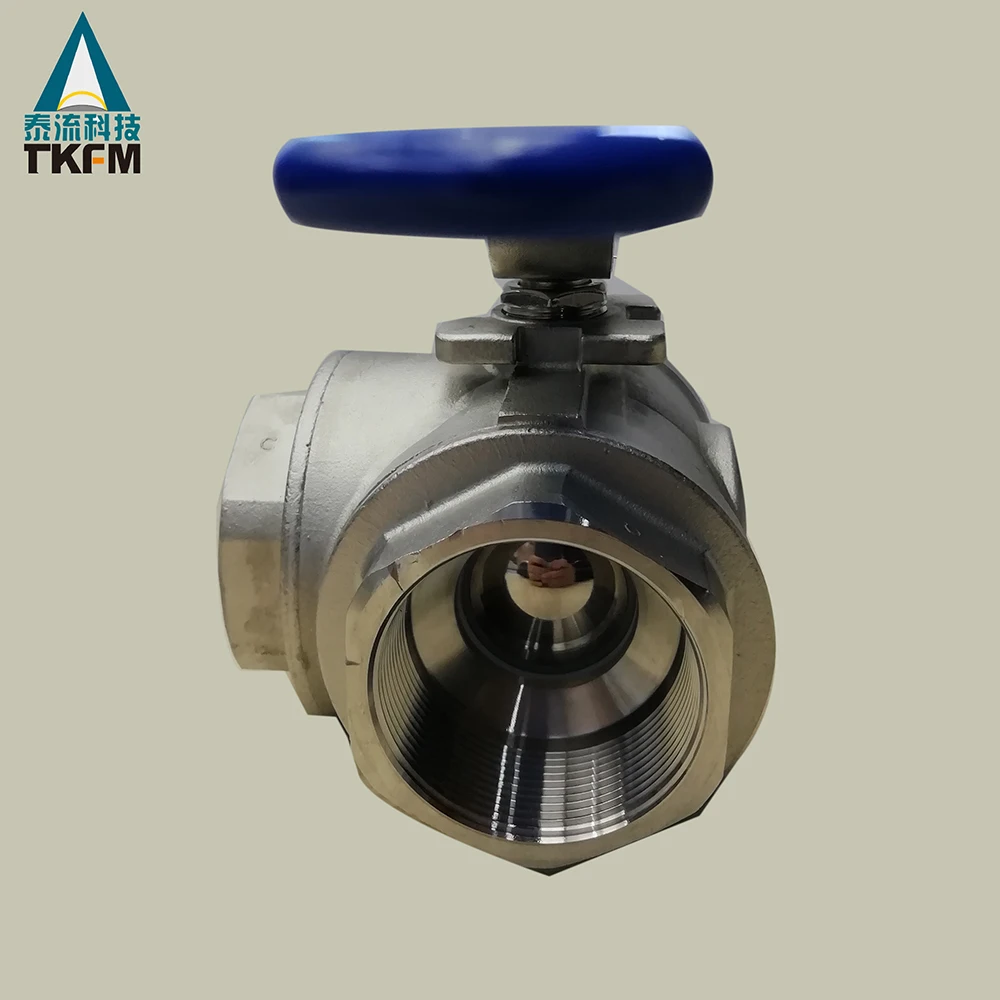 suppliers manual ss316 material 2 inch dn 50 pn16 stainless steel 3 way ball valve