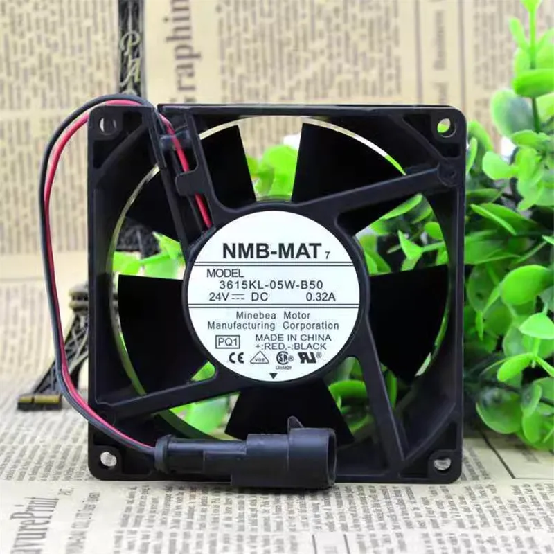 

Original 3615KL-05W-B50 24V 92 * 92 * 38MM 0.32A 9CM Double Ball ABB Inverter Fan