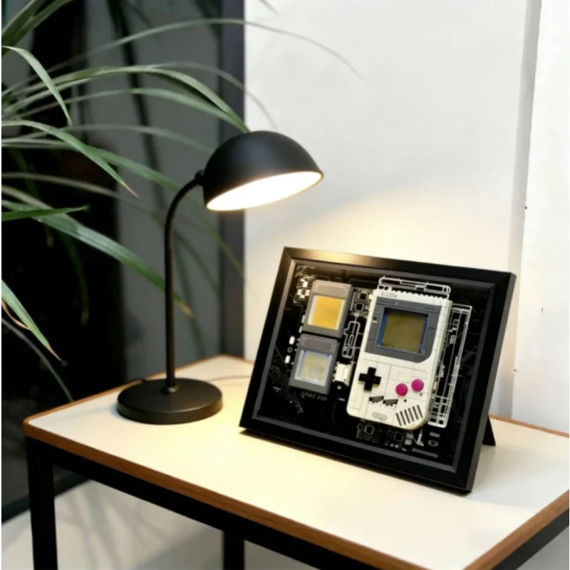 New Suitable For 72046 Game Boy Framed Photo Frame Model Display Box 28x6x23cm Integrated Self-assembly Wall-mounted Display Box