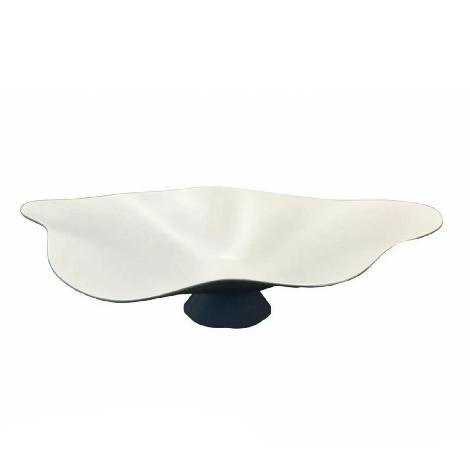 Large Oval Sushi Display Plate High Base Melamine Serving Tray for Artistic Culinary Creations Catering Restaurant Food Display