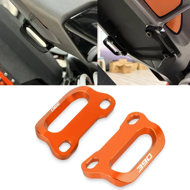 

Motorcycle Accessories CNC Tail Rear Seat Passenger Handle Grab Bars Armrest Fit For DUKE 250 390 For DUKE390 DUKE250 2024 2025