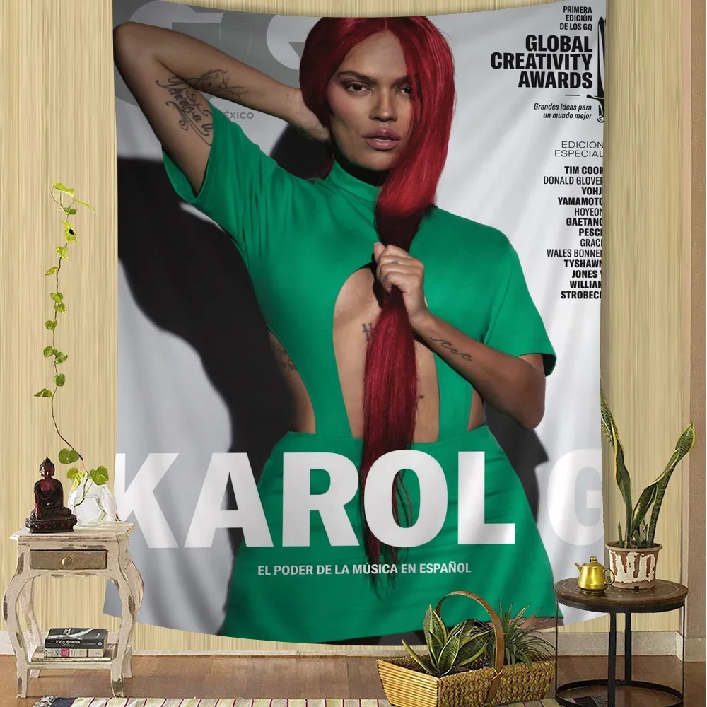 K-Karol نسيج حائط كلاسيكي ، G مغني ، تصنعه بنفسك ، غرفة المعيشة ، المنزل ، ديكور النوم ، فن جداري