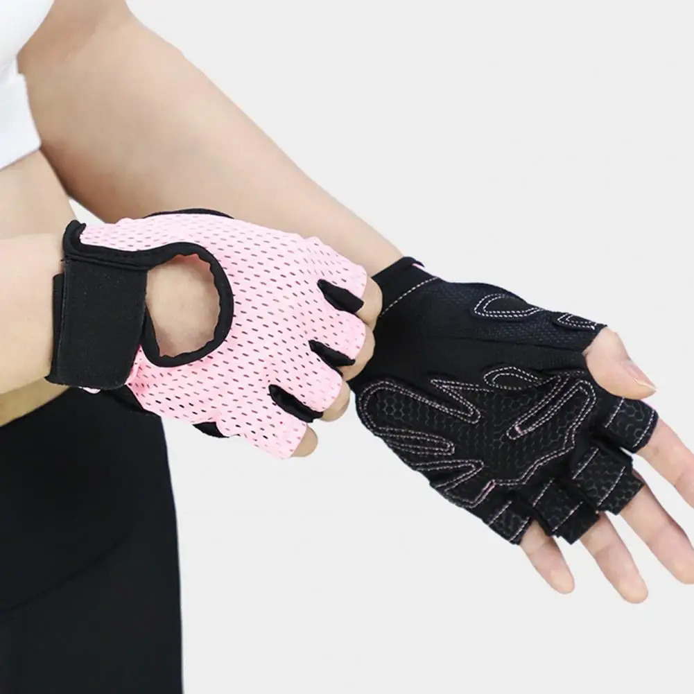 

Motorcycle Gloves 1 Pair Practical Adjustable Multi-color Optional Exercise Fitness Training Gloves for Outdoor