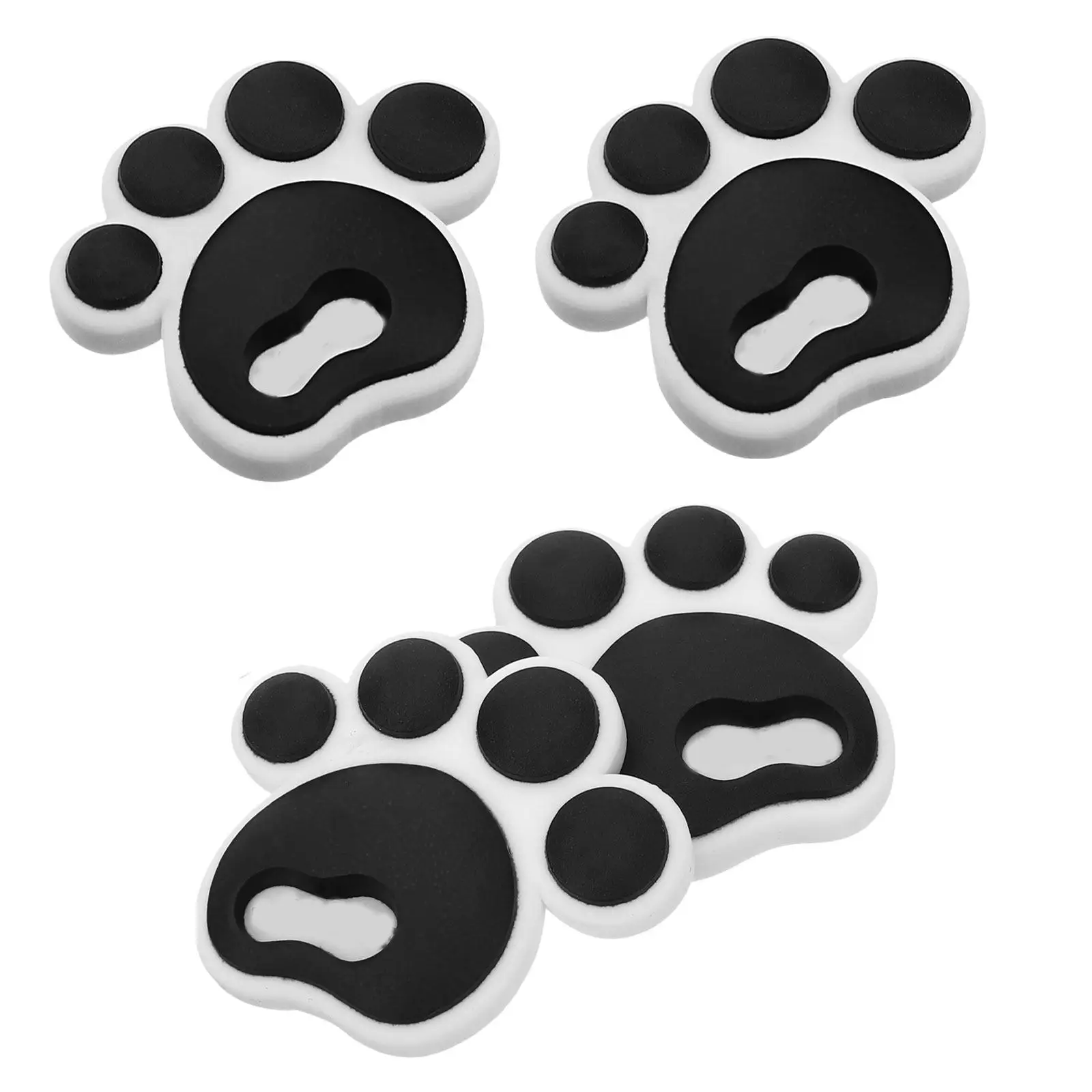 4Pcs Snowboard Grip Pads Non-Slip Silicone Deck Pads Outdoor Sports Ski Cushion Stomp Pad Snowboard Anti-Slip Sticker