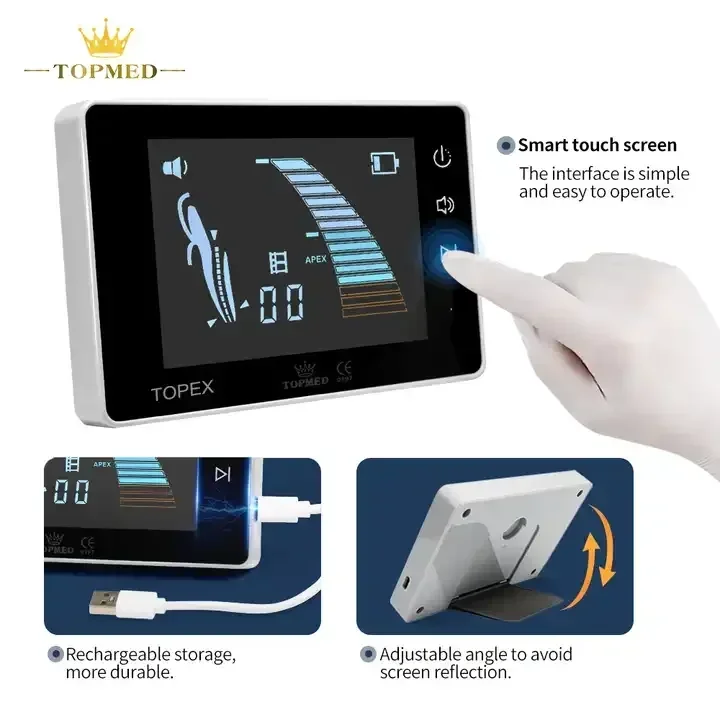 Easy Operate  Equipment LED Light Endo Motor & Topex Touch Screen Apex Locator High Brightness 9 Different Program Present