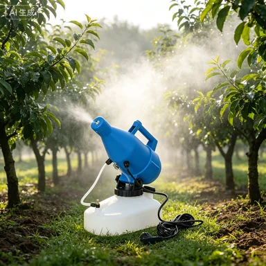 5L Capacity Portable ULV Cold Fogger 3 Nozzle Electric Ultra Low Volume Mist Sprayer For Indoor Outdoor Sanitizing Pest Control