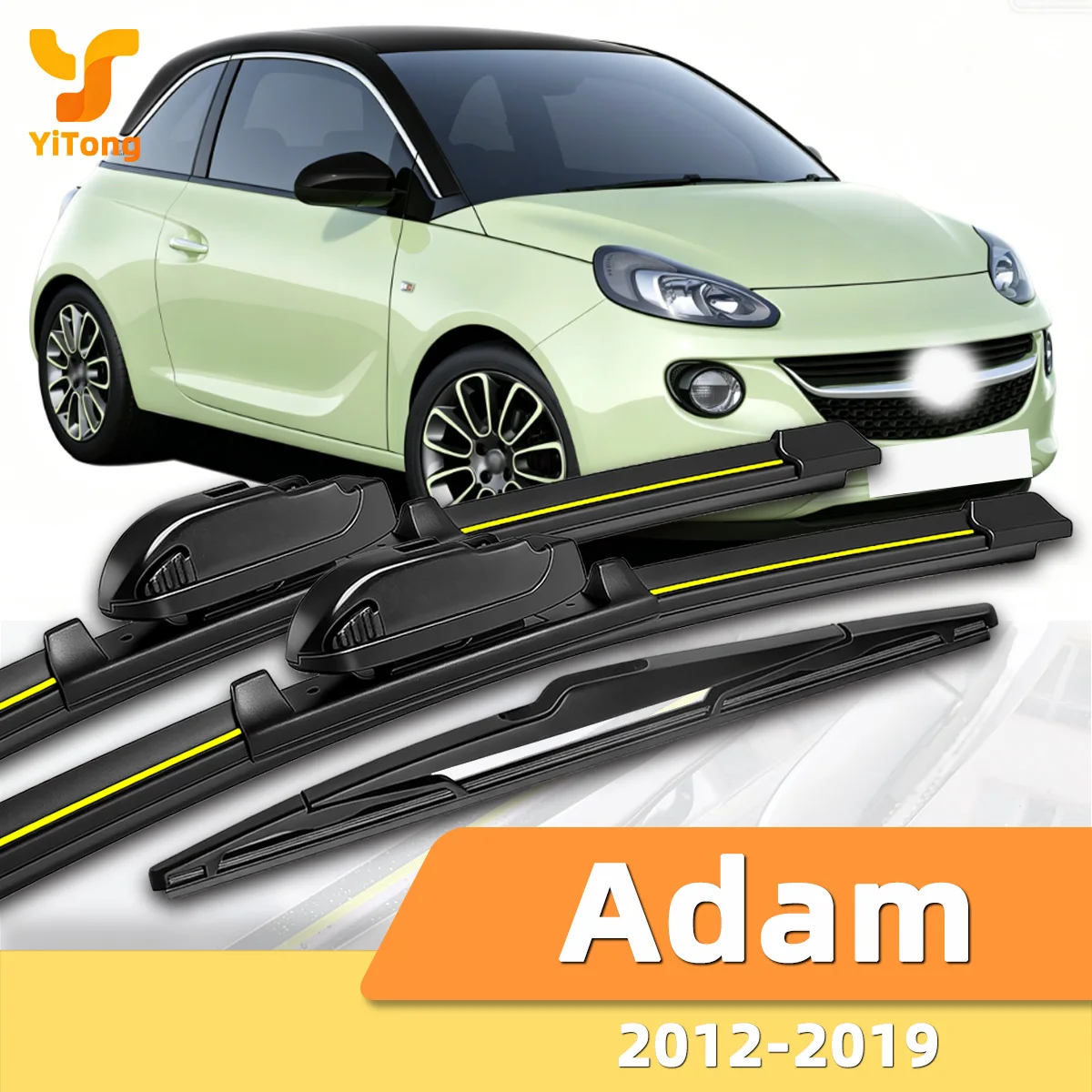 

Suitable For Opel / Vauxhall Adam 2012-2019 Front And Rear Windshield Wipers Durable Accessories For Windshields 2013 2014 2016