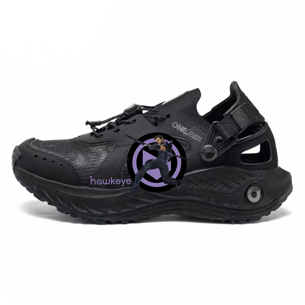 

ONEMIX Marvel Hawkeye Trekking Hiking Shoes Men Woman Male Sneakers River Walking Shoes Outdoor Water Upstream Custom Shoes