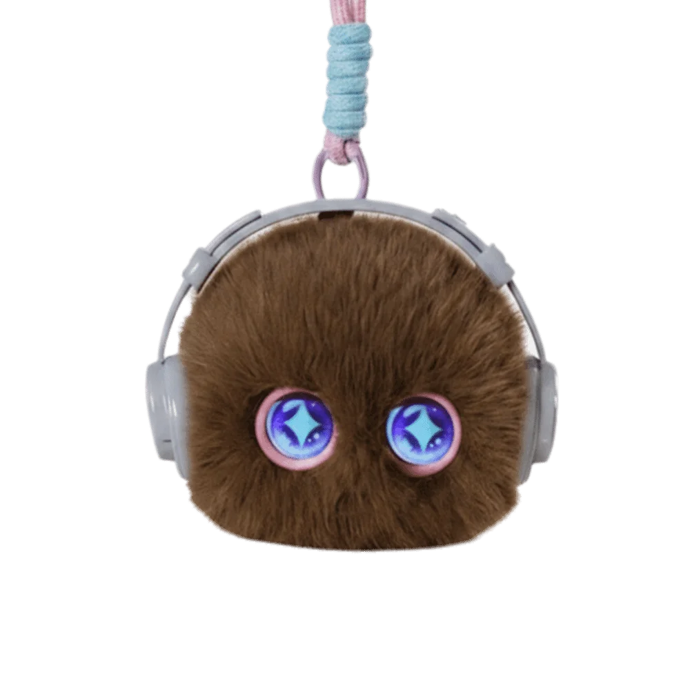 66 Languages Interactive AI Plush Companion Pendant Interactive Talking Emotional Support Plush AI Cat Keychain Cute Design