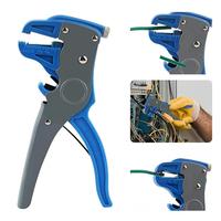 Automatic Self Adjusting Wire Stripper Ergonomic Design Non-Slip Handle Compact Lightweight Wire Stripper Cable Stripping Tool