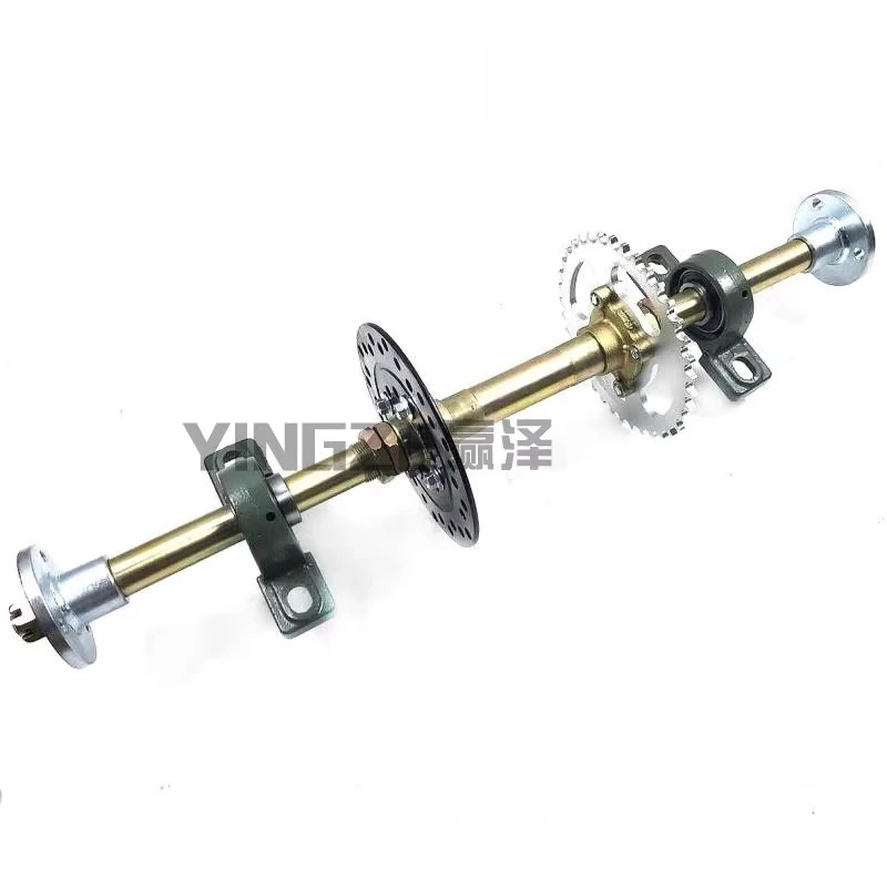 Modified GO-KART three-wheel four-wheel go-kart parts rear axle rear axle 61-65-71-74-80cm rear axle