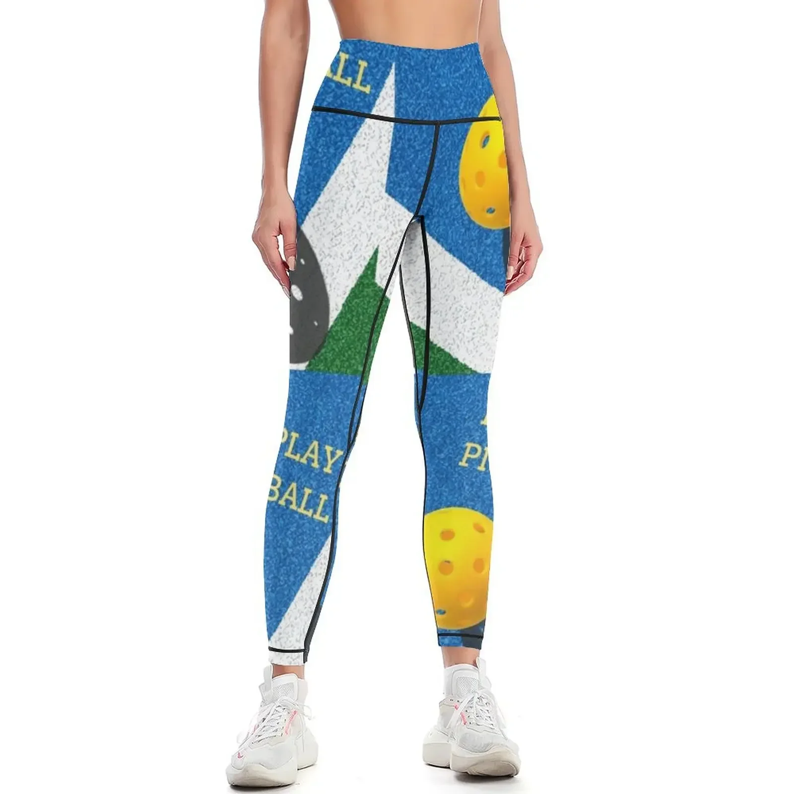 

Let's play pickleball game, let's do it Leggings Sweatpants sport legging Women's tights Womens Leggings