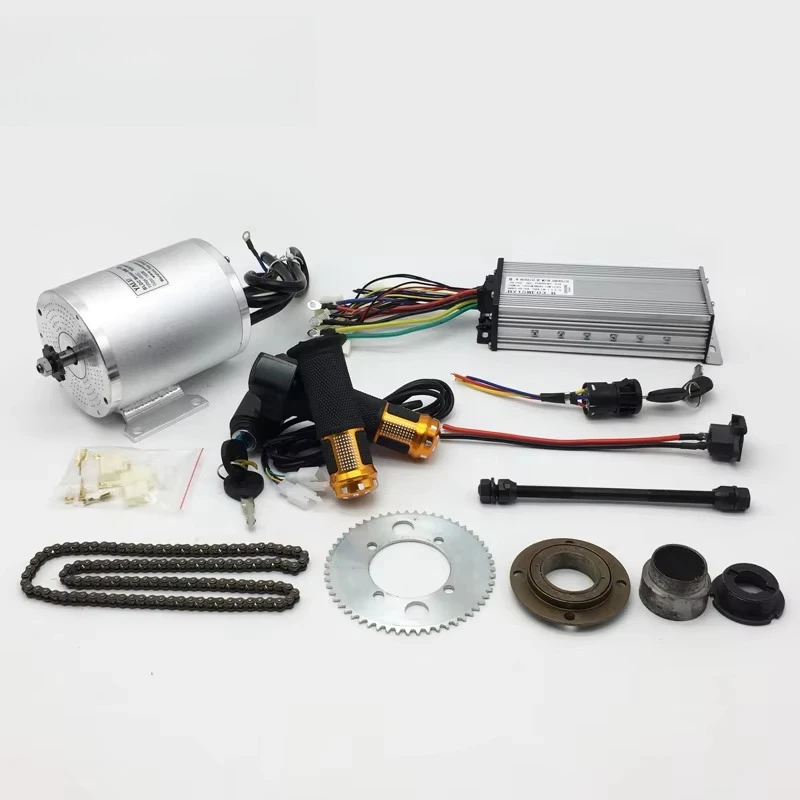 BM1109 60v 3000w Electric Brushless Speed BLDC Motor Kit with Sensitivity Controller for Scooter Kart Bike e-Bike