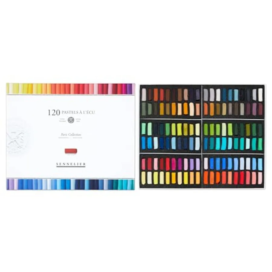 

Soft Pastels Half Stick Set 120/Pkg-Paris Paris