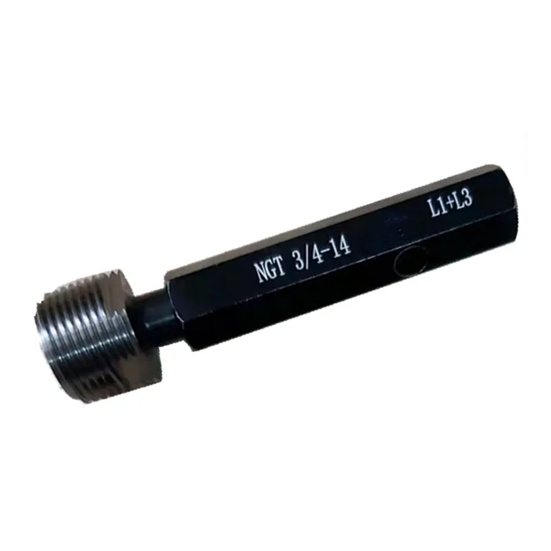 NGT thread plug gauge for gas cylinders NGT1/8, 1/4, 3/8, 1/2, 3/4 American system screw thread plain plug gauges go nogo gage