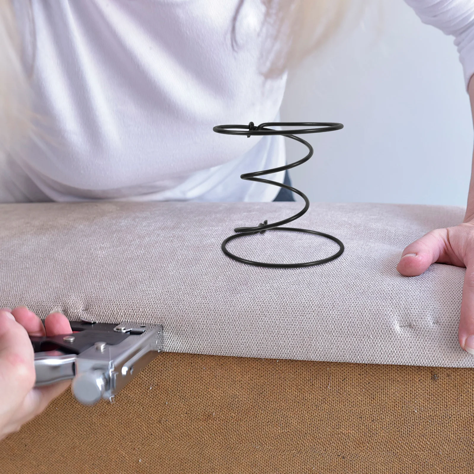 

10pcs Sofa Replacement Kit High Elasticity Furniture Spring Clips For Couch Recliner Chair Seat Repair Upholstery Springs Heavy