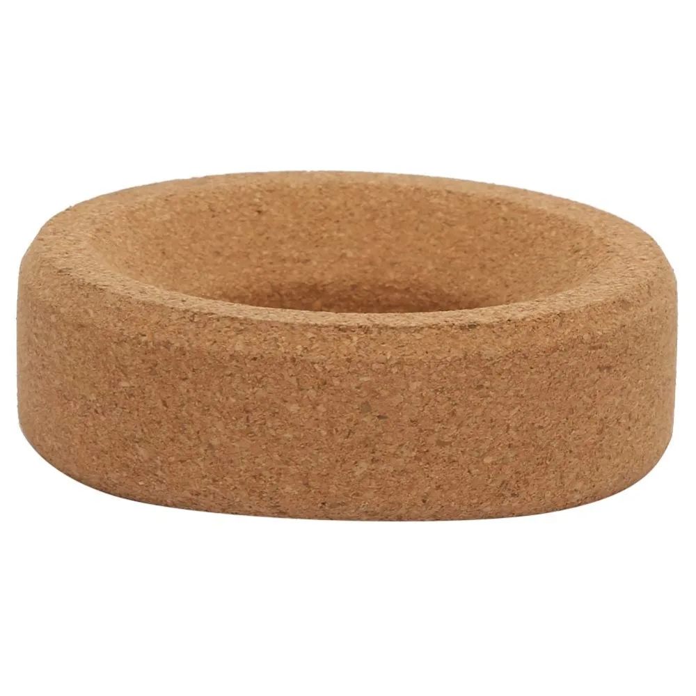 4 pcs，100 mm Cork Round Bottom Support Circular Shape 100mm Flask Cork Mat Light Weight Shock Tough Flask Cork Holder