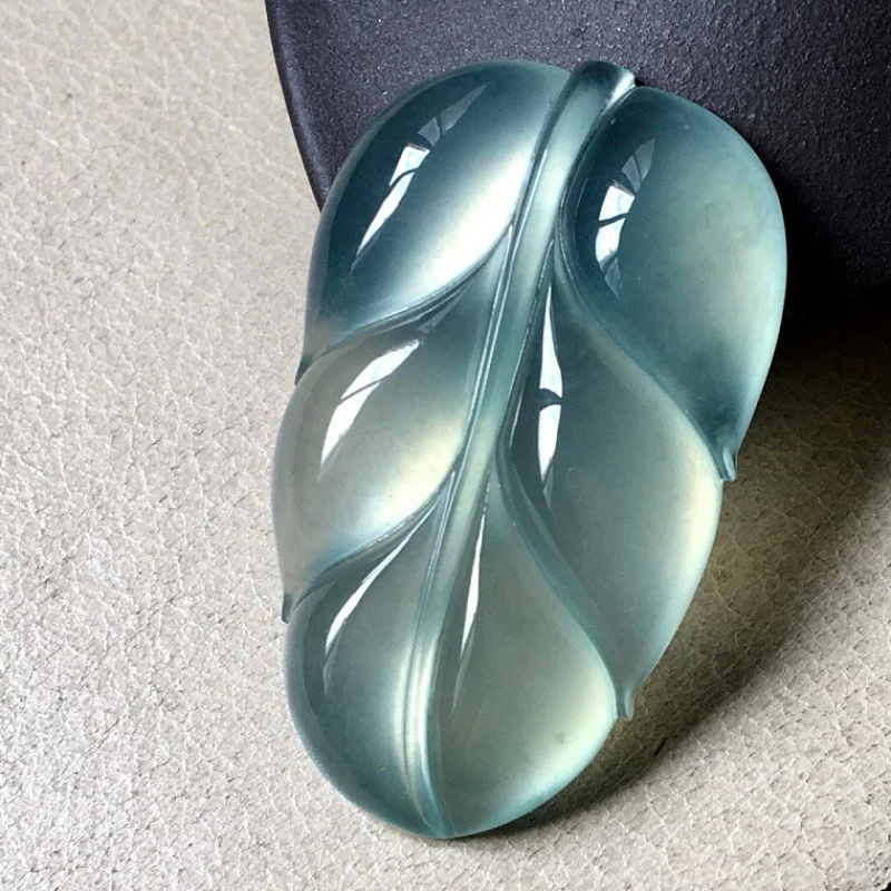 Leaves Emerald Pendant Ice-like Moisturizing Leaf Jade